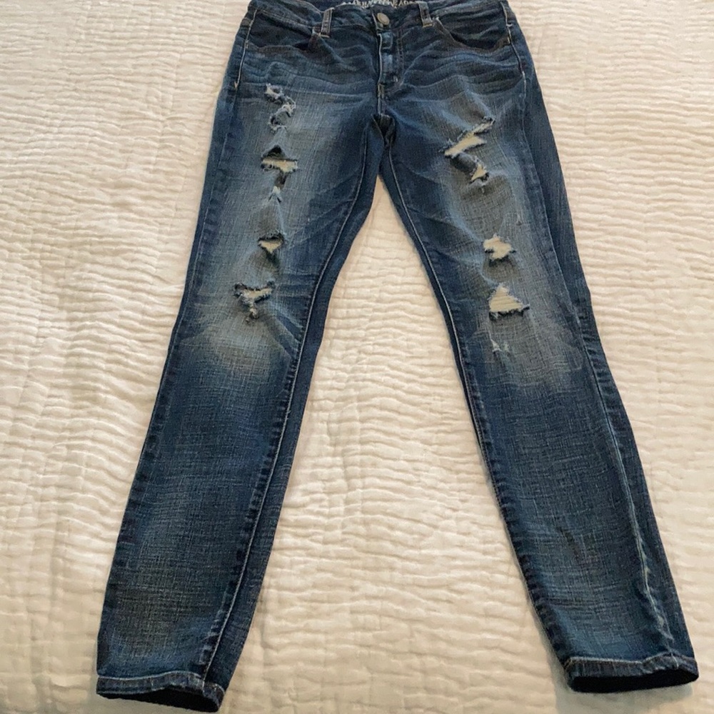 American Eagle high rise jeggings jeans